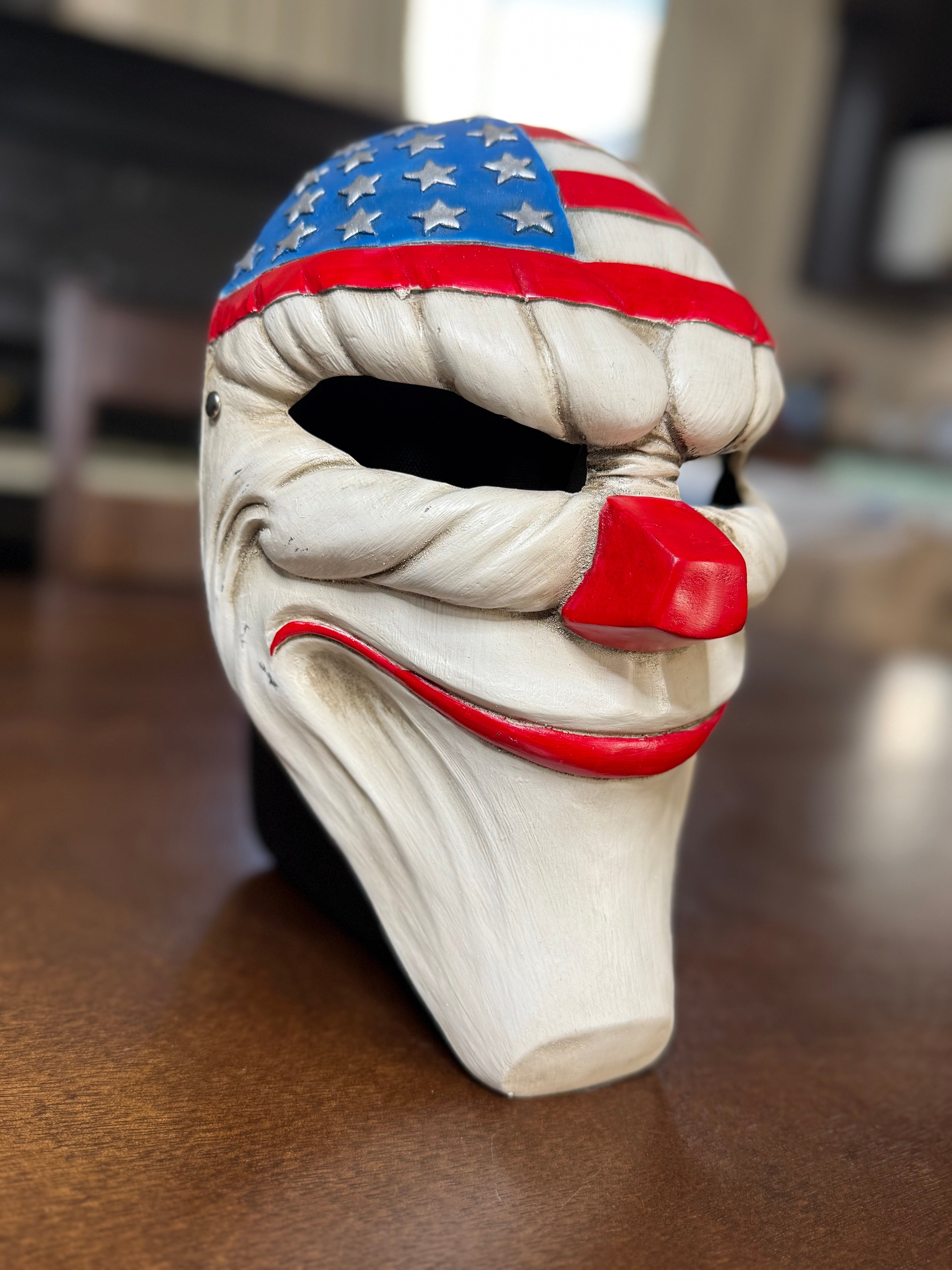 Dallas Payday resin mask cosplay